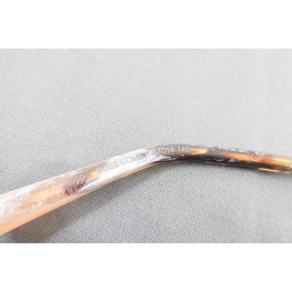 Jones New York Eyeglasses VJON500 Rose Gold Rectangular Frames 53-16-140 Womens